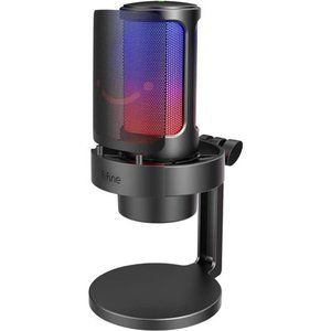 Gaming Microphone for Streaming, Podcasts, Condenser Computer Desktop Mic